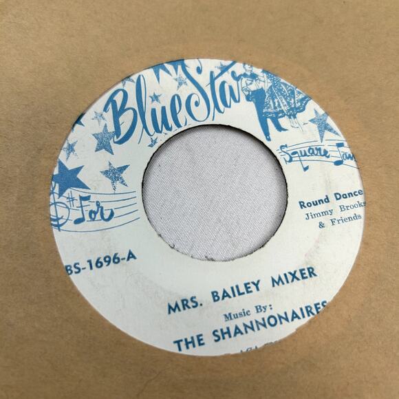 2 Vinyl 45 RPM Records Round Dance Square Dancin Shannonaires & Texans - Picture 1 of 5